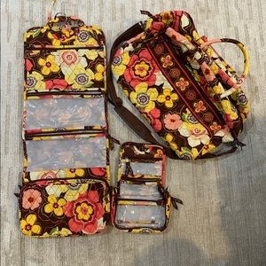 Vera Bradley Travel Set